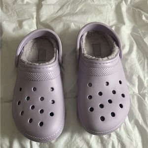 Fuzzy crocs